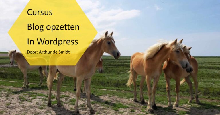 Cursus Blog opzetten voor ondernemers